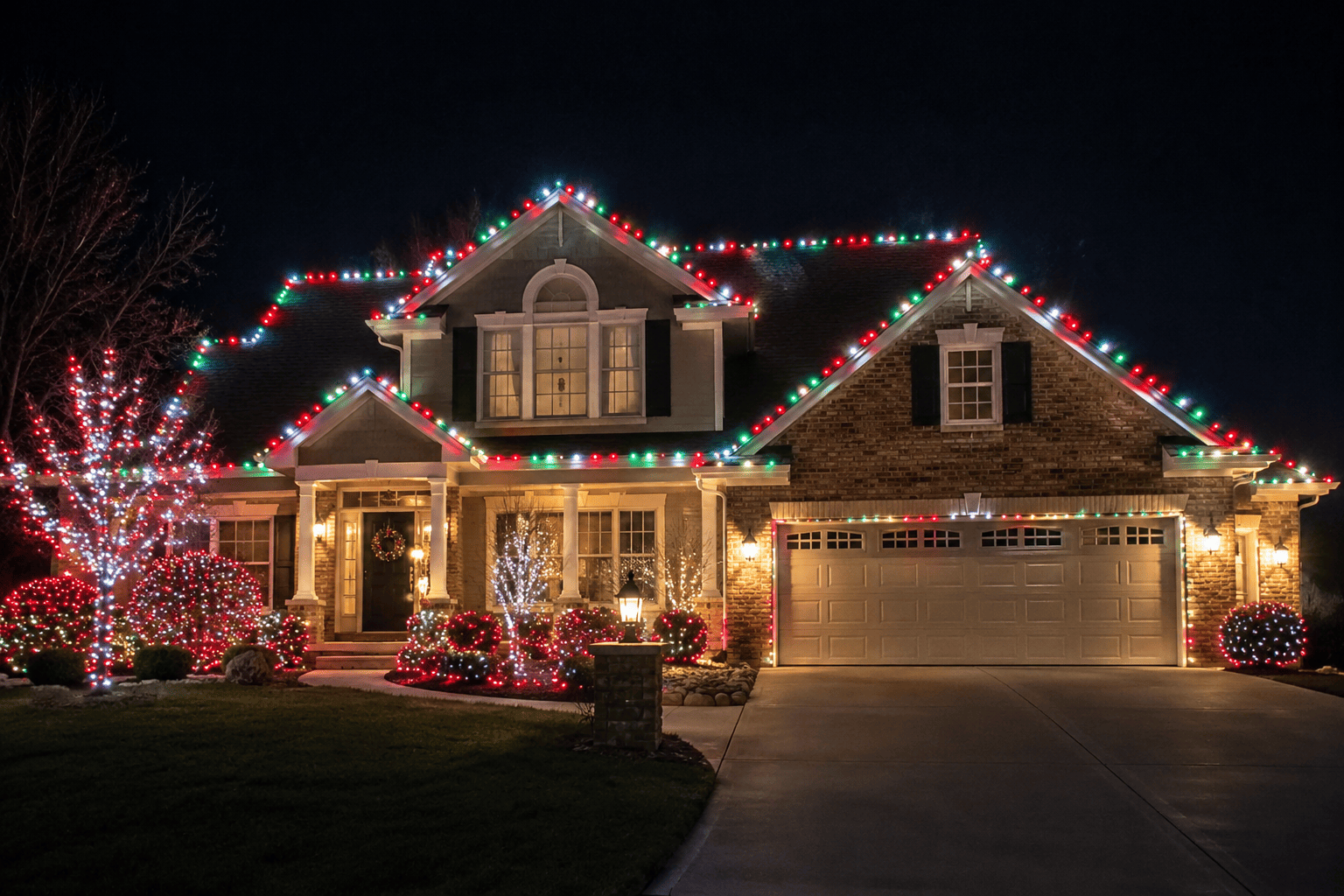 Jolly Old Lighting residential installation work 1